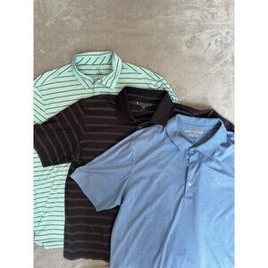 Men’s XL Golf Polo Shirt Bundle (3) -Greg Norman ML75 + Pebble Beach Performance